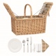 MO6194 Kosz wiklinowy dla 4 os�b MIMBRE PLUS