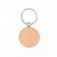 MO9773 Okr�g�y drewniany brelok TOTY WOOD