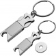 MA90367 Brelok metalowy otwieracz do butelek z �etonem