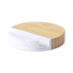 V1135 Bambusowa �adowarka bezprzewodowa 15W, stojak na telefon