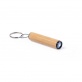 V8293 Bambusowy brelok do kluczy, lampka LED