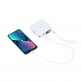 V2027 Adapter podr�ny, bezprzewodowy power bank 10000 mAh, �adowarka bezprzewodowa 15W