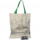 MA63256 Torba bawe�niana do kolorowania z kredkami