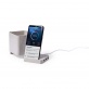 V0116 �adowarka bezprzewodowa 5W ze s�omy pszenicznej, hub USB 2.0, pojemnik na przybory do pisania, stojak na telefon