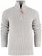 H2112505 Sweter FLATWILLOW 1/2 ZIP
